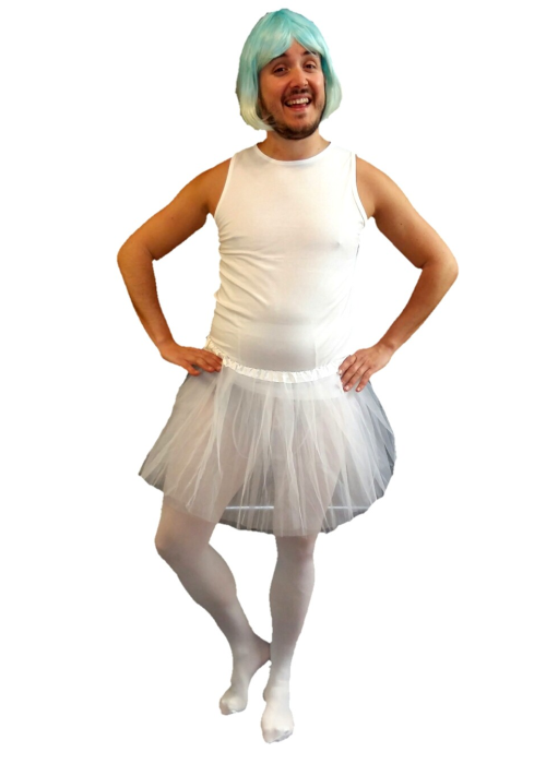 Disfraz de Bailarina Blanco - Disfraces Despedida Soltero