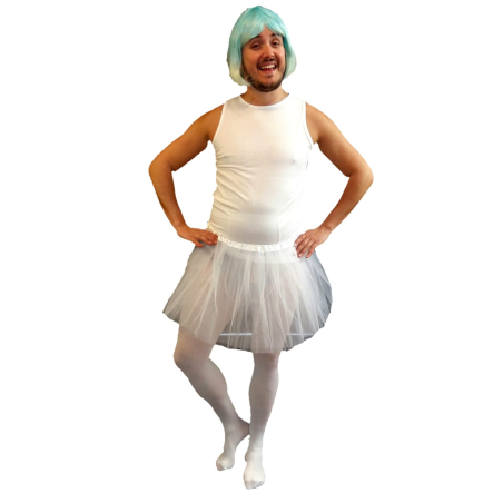 Disfraz de Bailarina Blanco - Disfraces Despedida Soltero