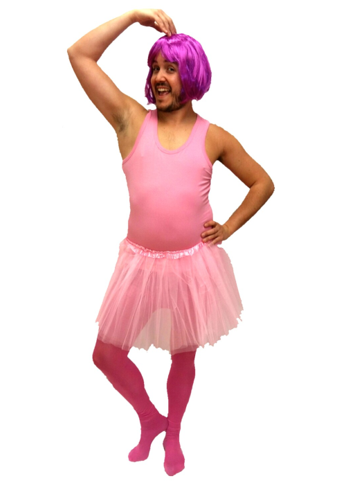 Disfraz de Bailarina Rosa - Disfraces Despedidas de Soltero - Disfraces Despedida Soltero