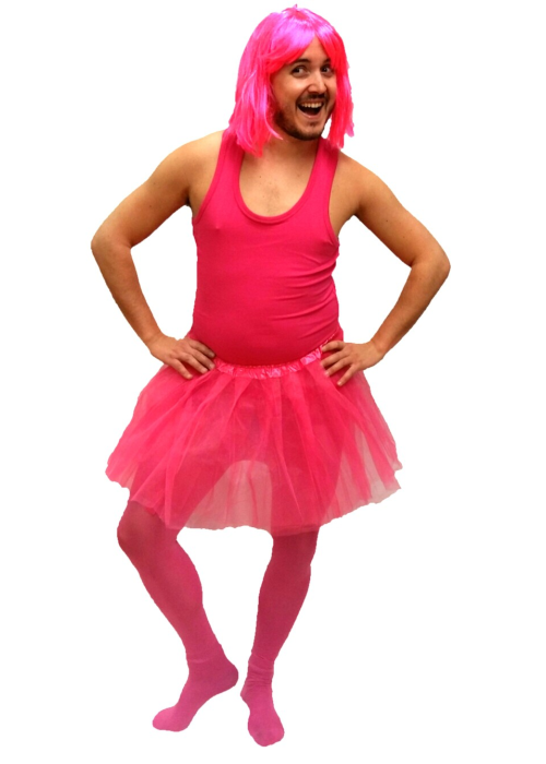 Disfraz de Bailarina Fucsia - Disfraces Despedidas de Soltero - Disfraces Despedida Soltero