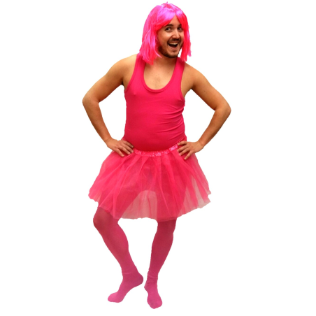 Disfraz de Bailarina Fucsia - Disfraces Despedidas de Soltero - Disfraces Despedida Soltero