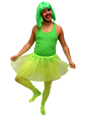 Comprar Disfraz de Bailarina Verde para Hombre – Disfraces Despedidas Soltero por solo 14.00€ – Tienda de disfraces online