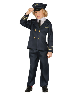 Disfraz de Piloto de Avion Niño - Disfraces de Pilotos y Azafatas