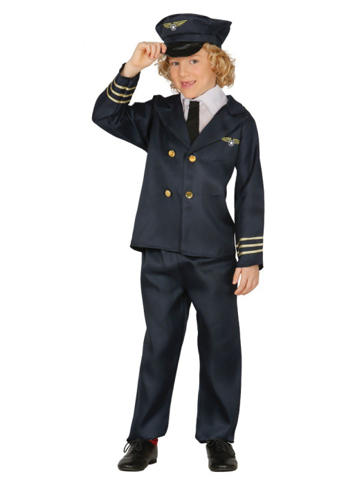 Disfraz de Piloto de Avion Niño - Disfraces de Pilotos y Azafatas