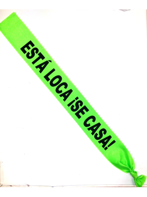 Comprar Banda Esta louca se casa por apenas 3.00€ – Loja de fantasias online