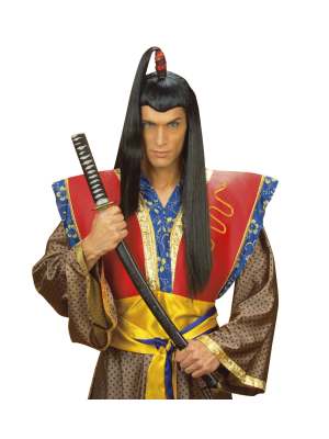 Peluca Larga Samurai - Pelucas