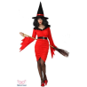 Disfraz de Diablesa/Bruja Rojo - Disfraces de Angeles y Demonios para Mujer