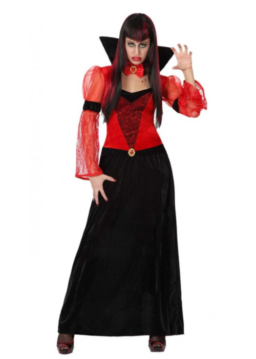 Disfraz de Vampiresa Gotica Roja - Disfraces de Vampiresas y goticas para Mujer