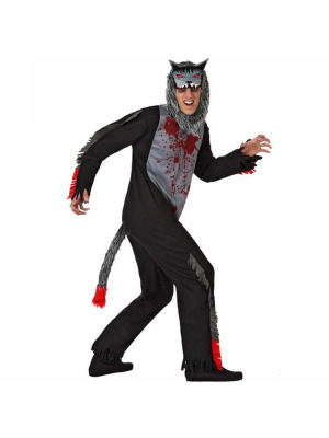 Disfraz de Lobo Sangriento - Disfraces de Halloween para Hombre