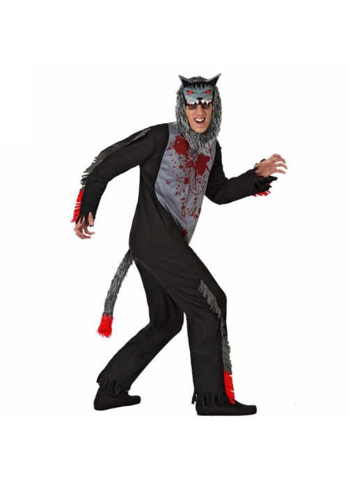 Disfraz de Lobo Sangriento - Disfraces de Halloween para Hombre