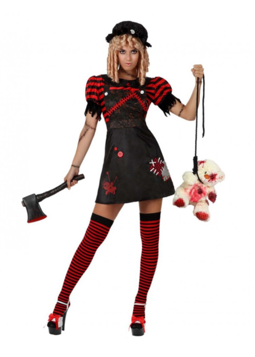 Disfraz de Muñeca Sangrienta - Disfraces de Halloween para Mujer