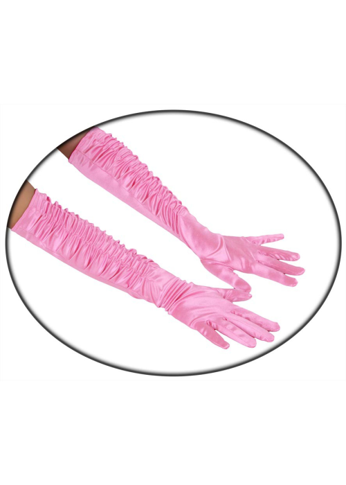 Comprar Guants Llargs Curl Rosa per només 3,50€ – vestit de Botiga en línia
