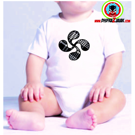 Body Bebe con Lauburu - TRAJES REGIONALES