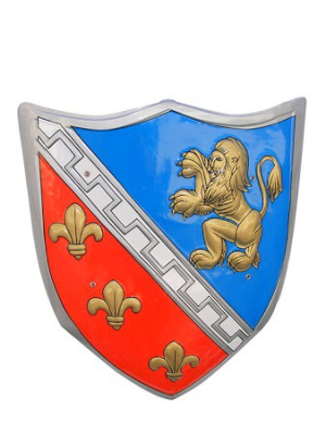 Escudo Rojo y Azul - Escudos y Corazas