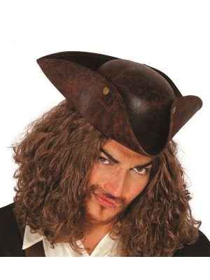 Erosi Hat Pirata Brown bakarrik 5.80€ – mozorro Denda online