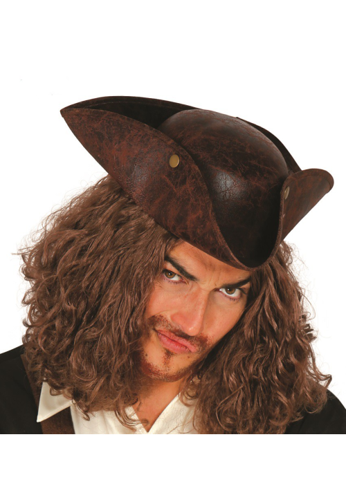Sombrero Corsario Marron - COMPLEMENTOS POR CATEGORIA