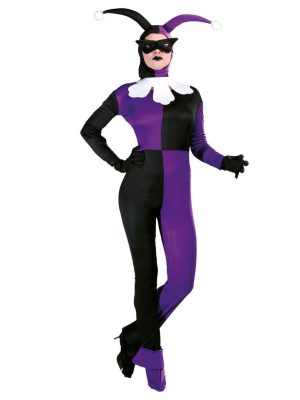 Disfraz de Lady Joker - Disfraces de Payasos y Arlequines Adultos