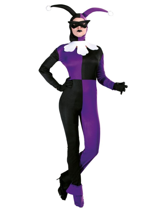 Disfraz de Lady Joker - Disfraces de Payasos y Arlequines Adultos