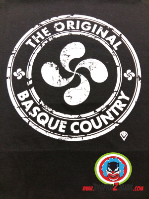 Camiseta de Original Basque Country Gris Plomo - Blusones, Camisas y Camisetas Regionales