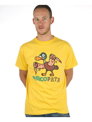 Camiseta kukuxumusu PsicoPata - Camisetas Kukuxumusu Adulto