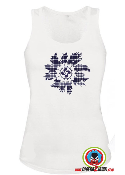 Camiseta Eguzkirole Lauburu Tirantes - TRAJES REGIONALES