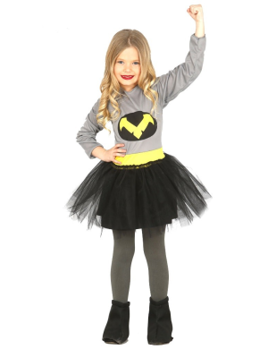 Disfraz de Bat Niña Heroina Infantil - Disfraces de Superheroinas para Niñas