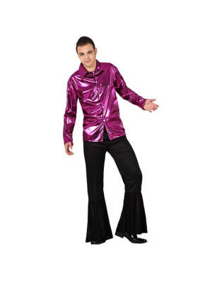Comprar Disfraz de Disco Lila Hombre por solo 16.00€ – Tienda de disfraces online