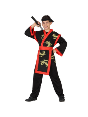 Disfraz de Samuray Dragon Niño - Disfraces Orientales para Niños