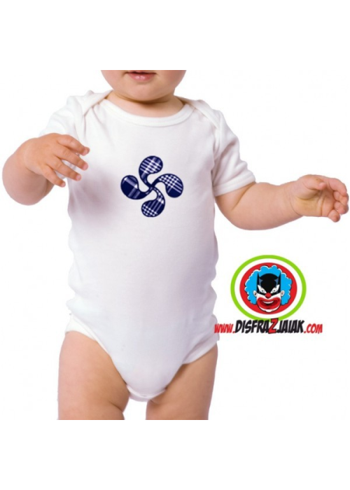 Body Bebe con Lauburu - TRAJES REGIONALES