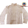 Camisa Casera Niña con Puntillas Beige - TRAJES REGIONALES
