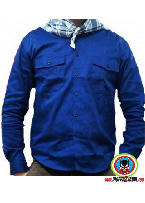 Camisa Arrantzale Mahon Adutl - Trajes regionales vascos