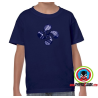 Camiseta Lauburu Azul Infantil - TRAJES REGIONALES