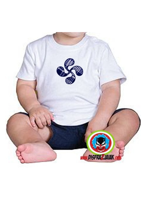 Erosi t-Shirt Lauburu Edan bakarrik 14.00€ – mozorro Denda online