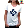 Camiseta Lauburu mujer - Camisas y Camisetas tradicionales mujer
