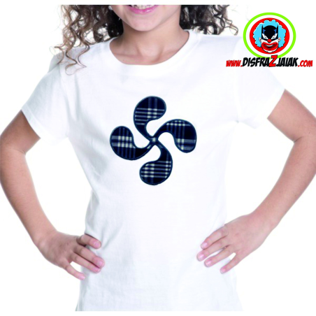 Erosi t-Shirt Lauburu neska bakarrik 14.00€ – mozorro Denda online