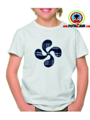 Camiseta Lauburu niño - Camisas y Camisetas regionales Niño