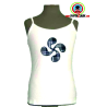 Camiseta Lauburu Mujer Tirante Estrecho - TRAJES REGIONALES