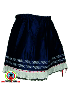 Falda Mahon con Puntilla y Bies - Faldas Arrantzale Niña