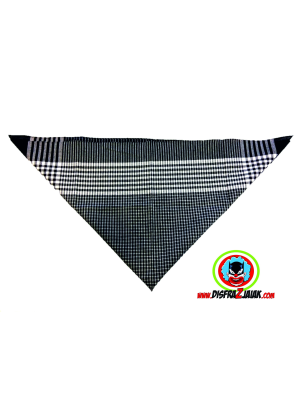Pañuelo de Cuadros Negro - TRAJES REGIONALES