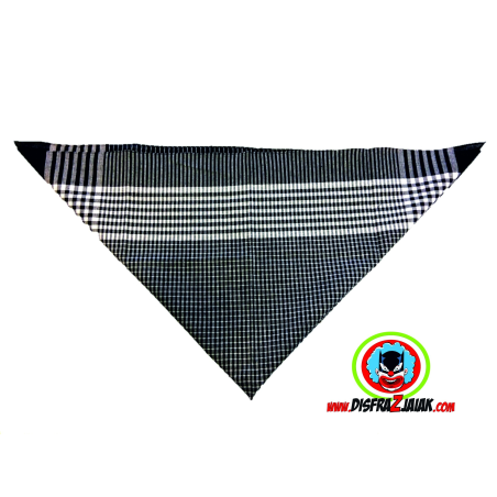 Pañuelo de Cuadros Negro - TRAJES REGIONALES