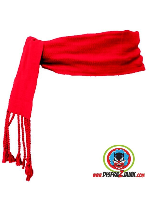Gerriko Rojo - Fajin Rojo - TRAJES REGIONALES