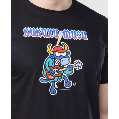 Camiseta Kukuxumuxu DC/AN Negra - Inicio