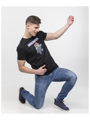 Camiseta Kukuxumuxu DC/AN Negra - Inicio