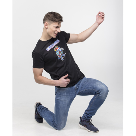 Camiseta Kukuxumuxu DC/AN Negra - Inicio