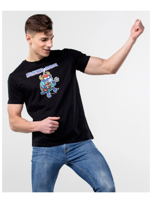 Camiseta Kukuxumuxu DC/AN Negra - Inicio