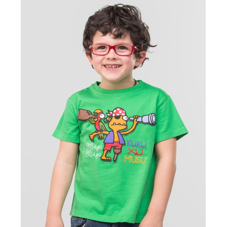 Camiseta Kukuxumuxu Tuercas - Camisetas Kukuxumusu