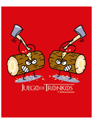 Samarreta de Kukuxumuxu Joc Tronkos