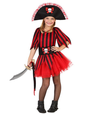 Disfraz de Piratesa Tutu Niña - Disfraces de Piratas para Niñas