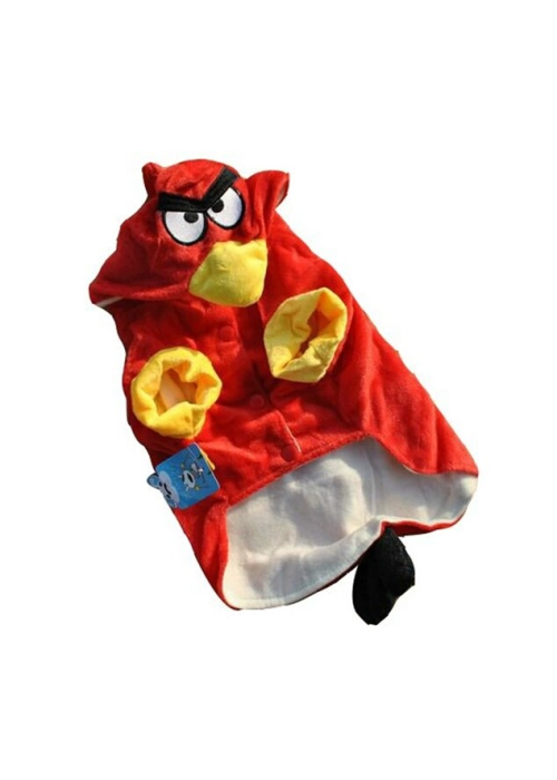 Disfraz para Perros de Angry Birds Rojo - DISFRACES PARA PERROS