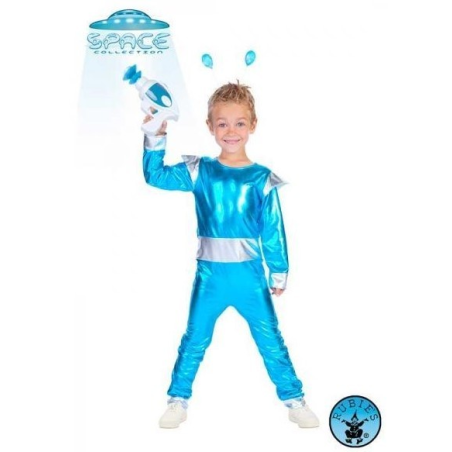 Disfraz de Galactico Azul Niño - Disfraces del Espacio para Niño